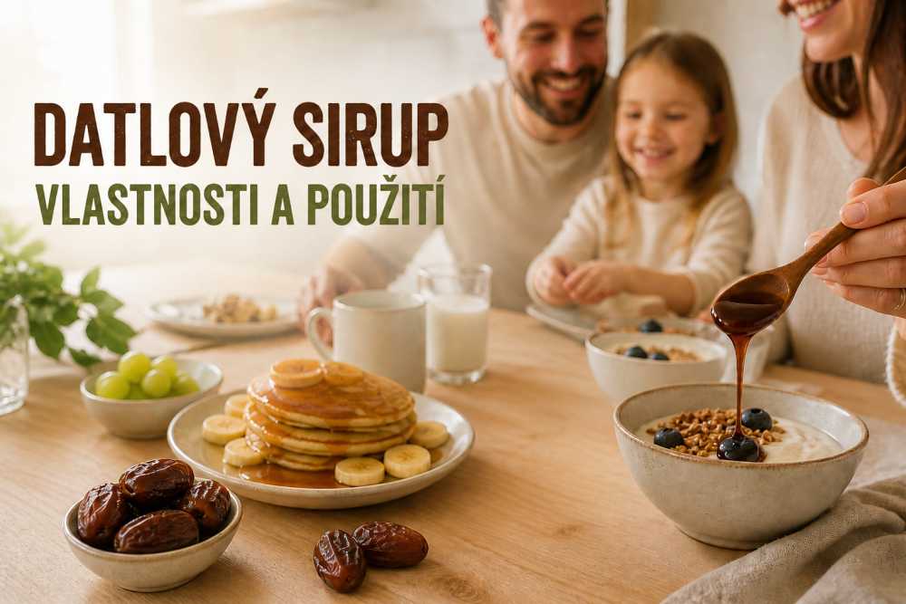 Datlový sirup - vlastnosti a použití