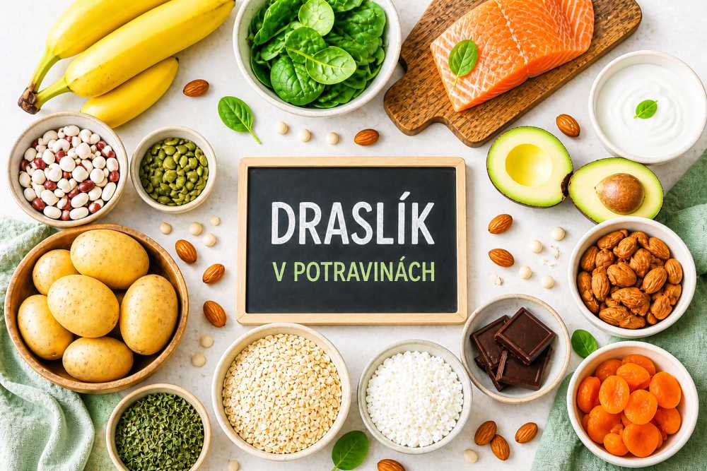 Draslík v potravinách