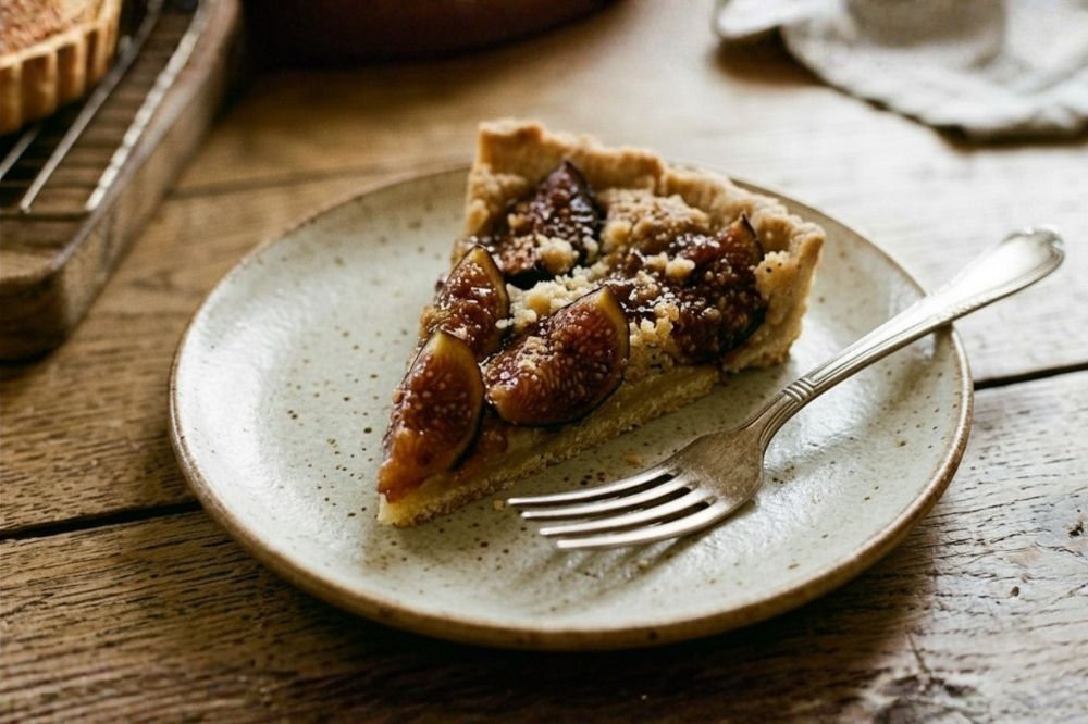 Fíkový dort s mandlovou moukou: Luxusní dezert s nádechem Orientu
