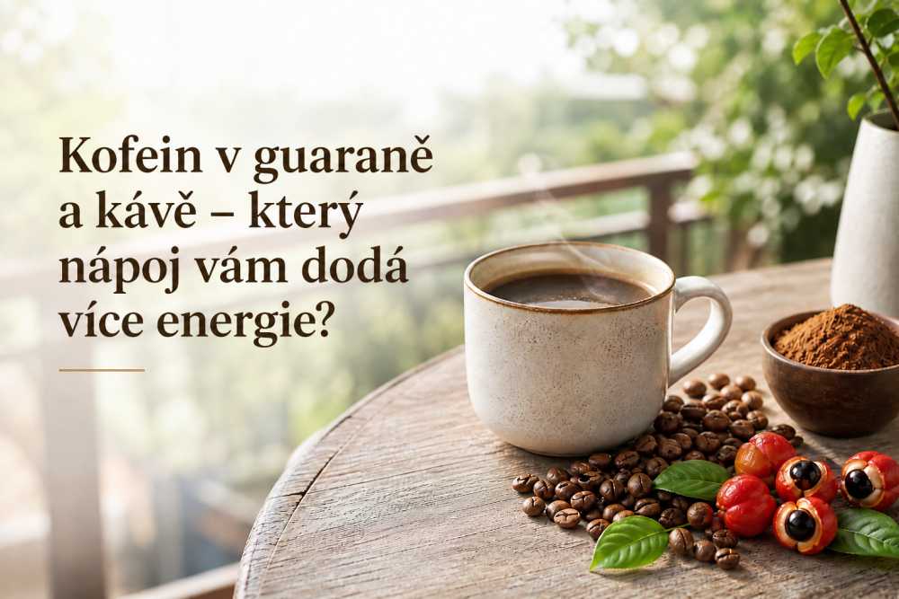 Guarana vs. Káva: Který kofein vás nakopne lépe a na delší dobu?
