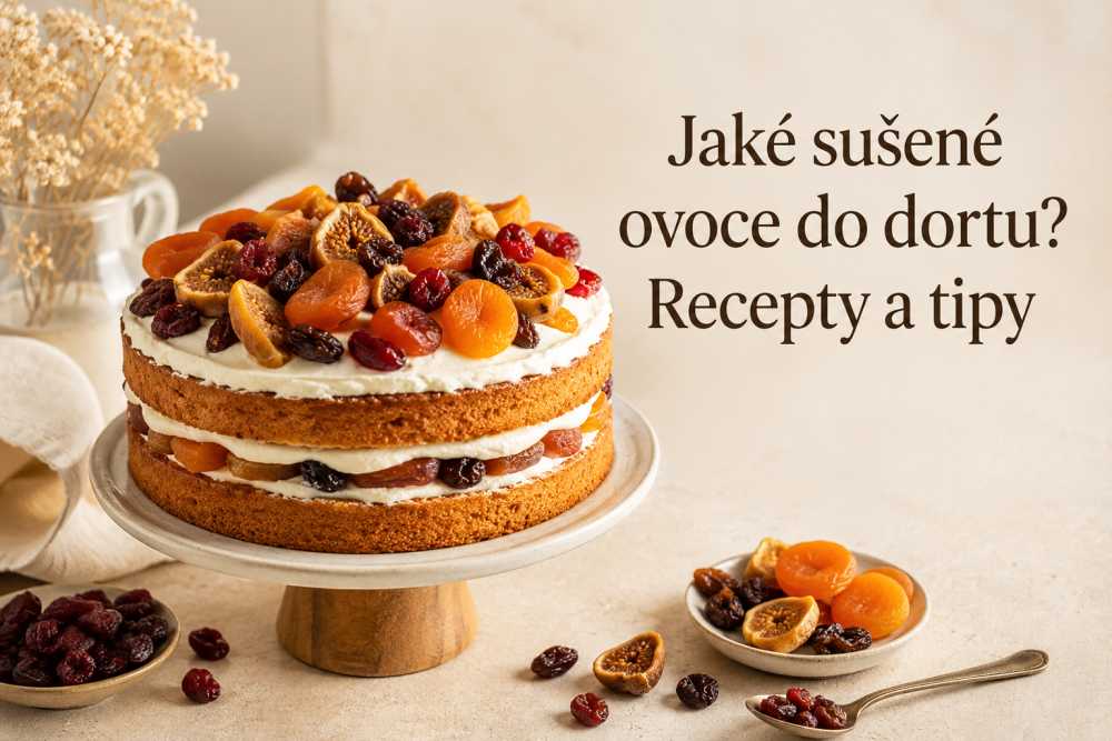 Jaké lyofilizované ovoce použít na dort — praktické tipy