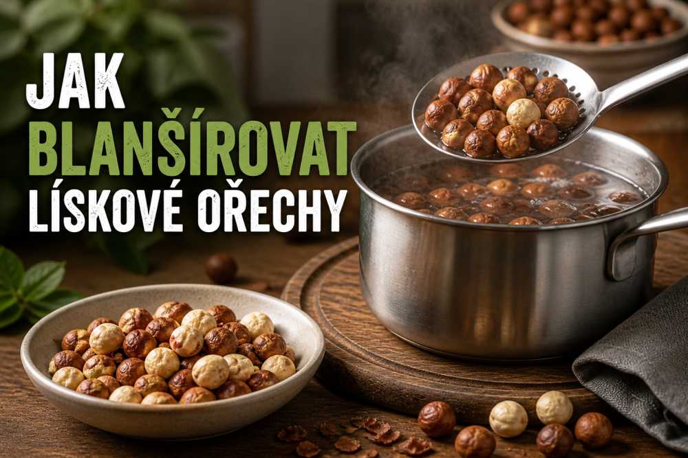 Jak blanšírovat lískové ořechy?