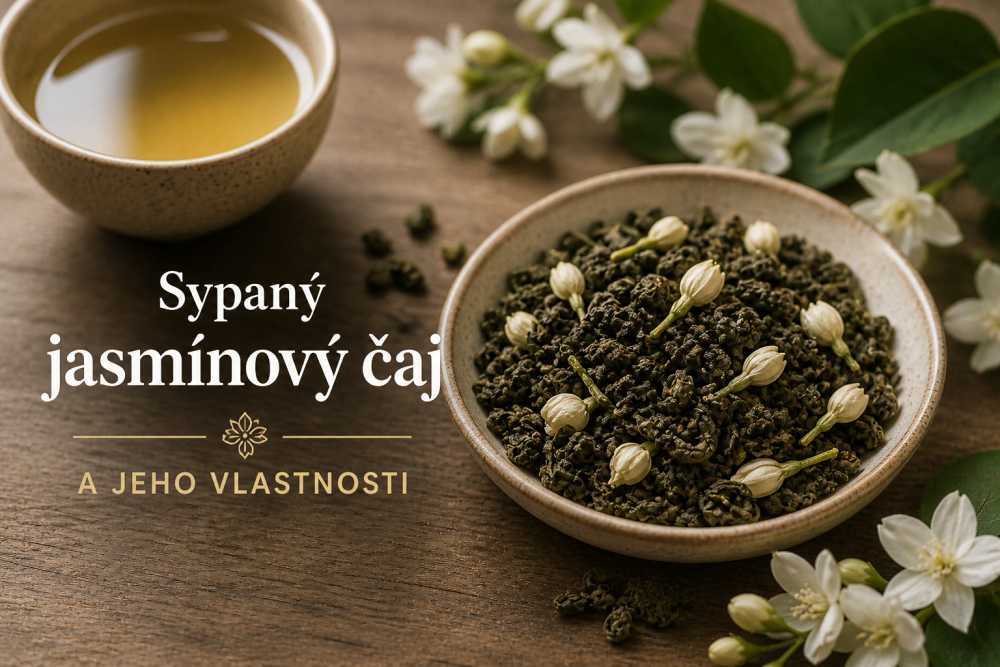 Sypaný jasmínový čaj a jeho vlastnosti