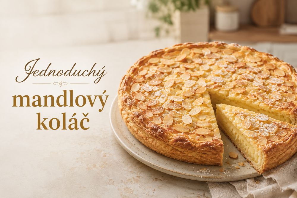Jednoduchý mandlový koláč: Nadýchaná radost bez lepku