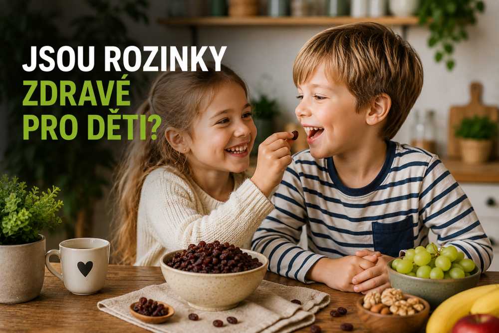 Jsou rozinky zdravé pro děti? Výživové přínosy i doporučení pro rodiče