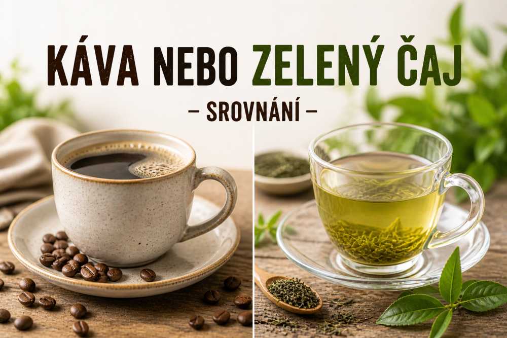 Káva nebo zelený čaj – srovnání