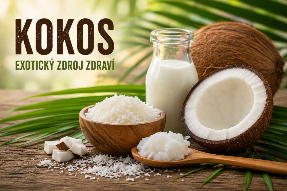 Kokos: exotický zdroj zdraví
