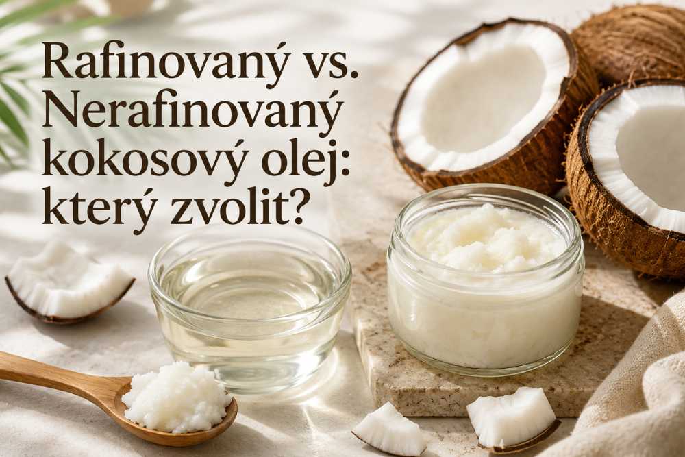 Kokosový olej rafinovaný nebo nerafinovaný?
