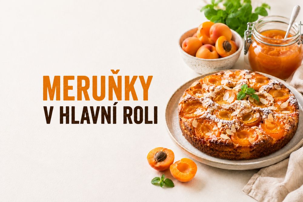 Meruňky v hlavní roli: koláče, dezerty, čatní i tipy do kuchyně