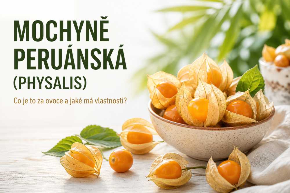 Mochyně peruánská (physalis) – co je to za ovoce a jaké má vlastnosti?