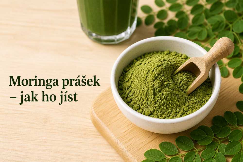 Moringa prášek: jak ho jíst?