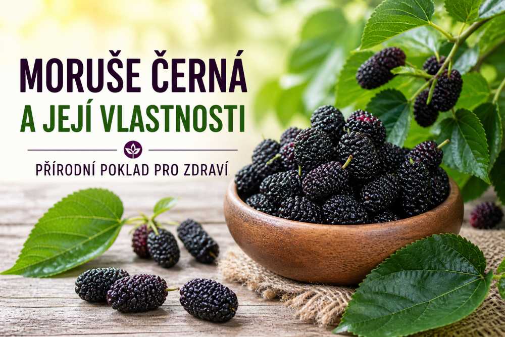 Moruše černá a její vlastnosti