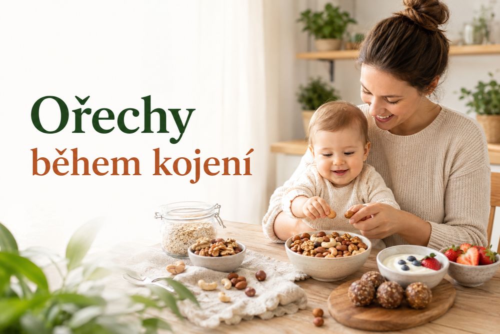 Ořechy během kojení