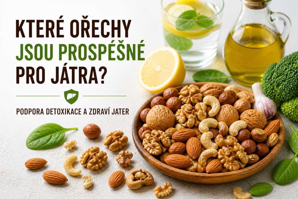 Ořechy pro zdravá játra: Které vybírat a proč?