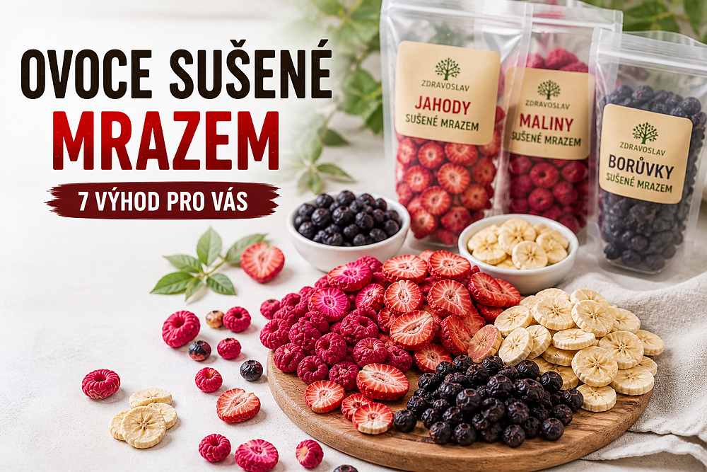 Ovoce sušené mrazem: 7 výhod, které si zamilujete