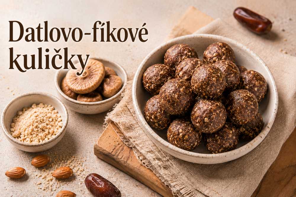 RAW datlovo-fíkové kuličky: Zdravá energetická bomba bez cukru