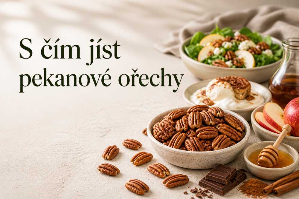 S čím jíst pekanové ořechy? Kombinace, které ti zachutnají naslano i nasladko