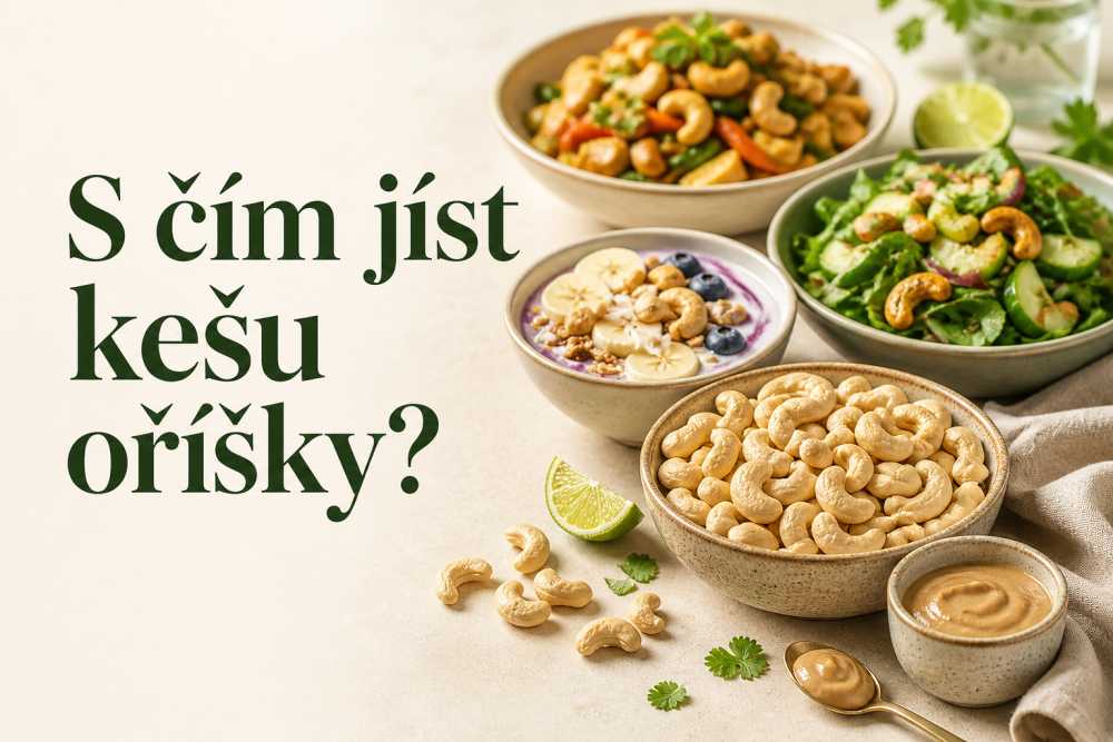 S čím jíst kešu oříšky?