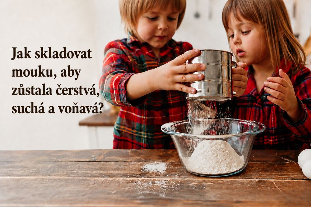 Jak skladovat mouku, aby zůstala čerstvá, suchá a voňavá?