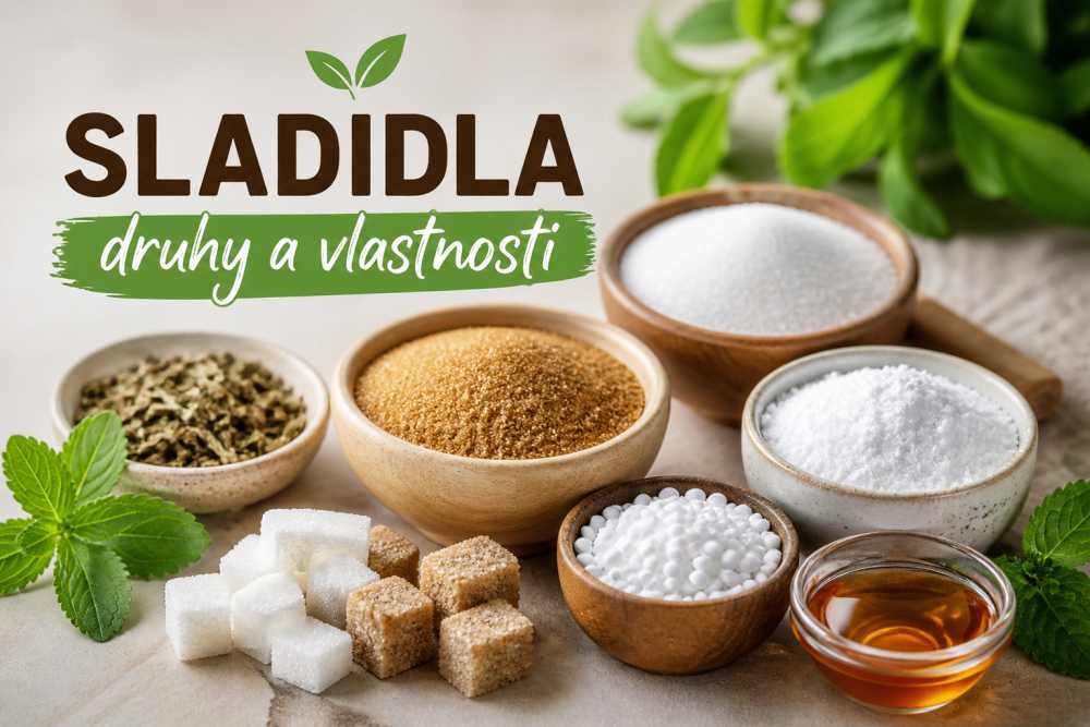 Sladidla – kompletní průvodce od cukru až po stévii