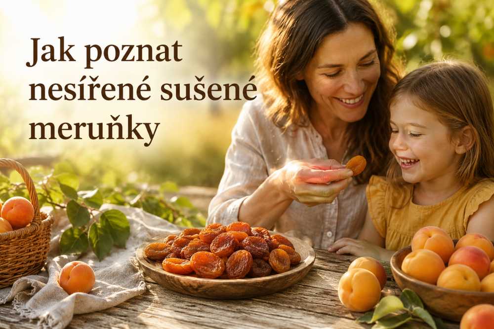 Sušené naturální meruňky: Jak je poznat a proč se vyplatí?
