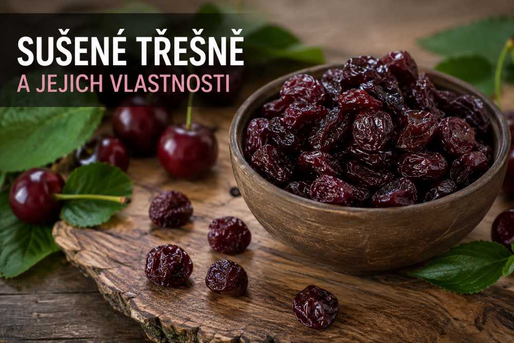 Sušené třešně a jejich vlastnosti