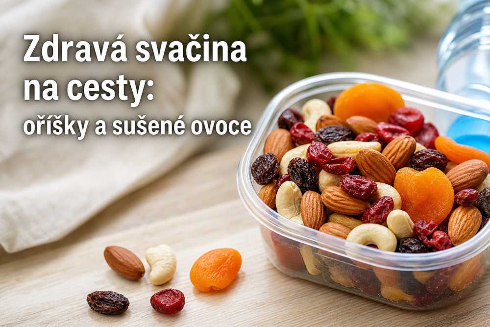 Zdravá svačina na cesty: Oříšky a sušené ovoce jako chytrá volba