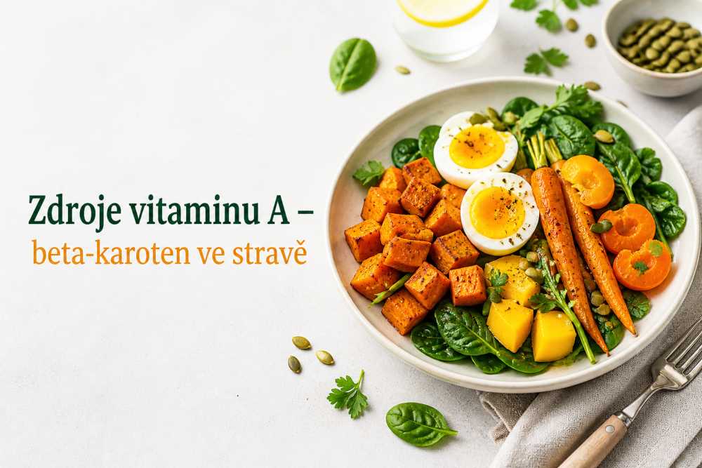 Zdroje vitaminu A: Kde hledat beta-karoten a proč ho naše tělo potřebuje