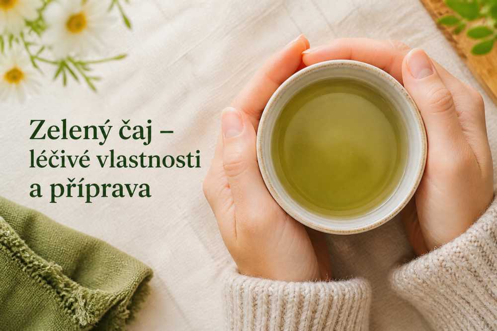 Zelený čaj – léčivé vlastnosti a příprava