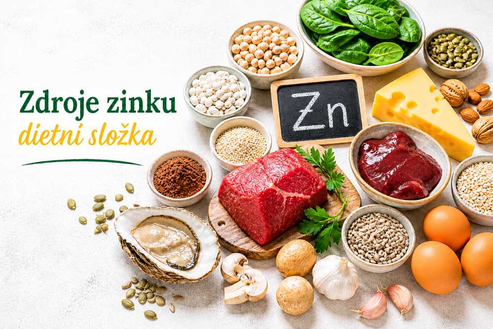 Zinek ve stravě: Proč je důležitý a kde ho najít