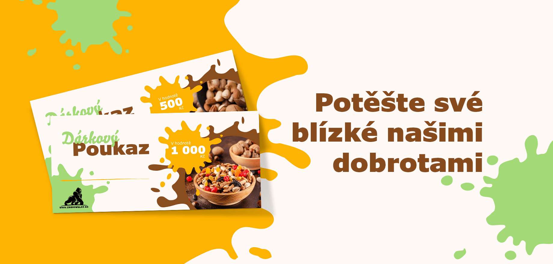 Dárkové poukazy