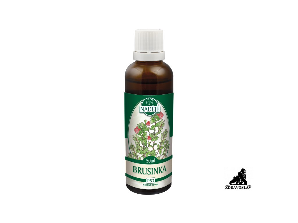 Naděje Brusinka tinktura z pupenů P53 50 ml