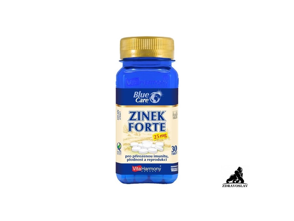 VitaHarmony Zinek forte (25 mg) 30 tablet
