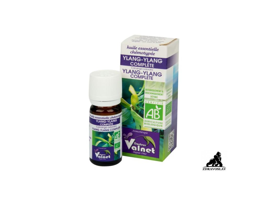 Huiles essentielles 100% BIO Ylang-ylang complète (10 ml) - Docteur Valnet