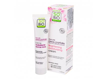 SO´BiO étic Krém hydratační rozjasňující pro dokonalou pleť BIO 40 ml