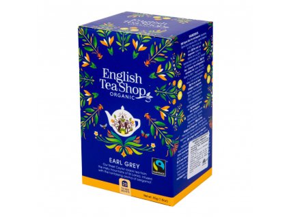 English Tea Shop Čaj Earl Grey Fair Trade BIO sáčky 20 Ks