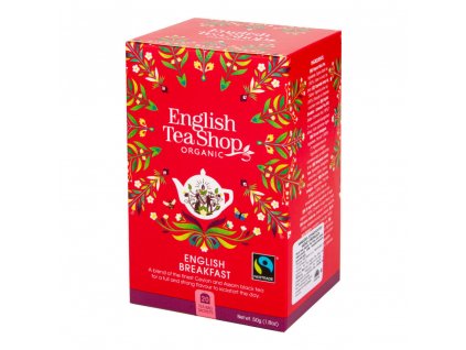 English Tea Shop Čaj English Breakfast BIO sáčky 20 Ks