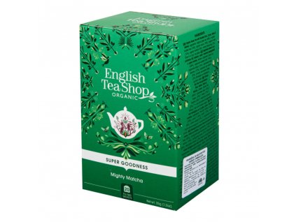 English Tea Shop Čaj Mocná Matcha BIO sáčky 20 Ks