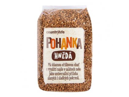 Country Life Pohanka hnědá 500 g