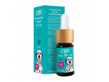 Zelená Země CBD Konopný olej pro zvířata 5%, 10 ml