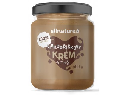 Allnature Lískooříškový krém 500 g