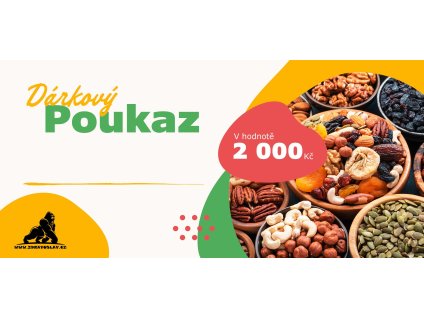Zdravoslav Dárkový poukaz RGB 2000