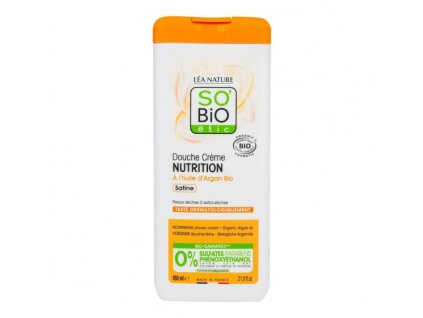 SO´BIO étic Krém sprchový NUTRITION s arganovým olejem BIO 650 ml