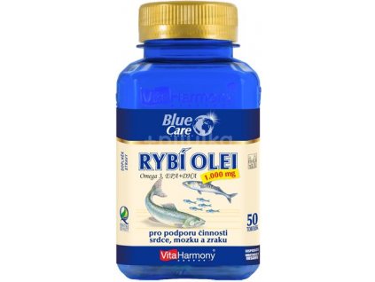 VitaHarmony Rybí olej (1000 mg) 50 tablet