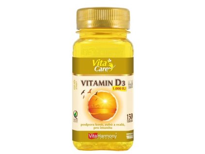 VitaHarmony Vitamín D3 (1000 IU) 150 tablet