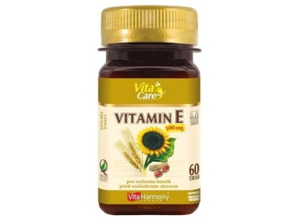 VitaHarmony Vitamín E 60 tablet