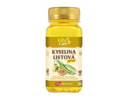 VitaHarmony Kyselina listová 90 tablet