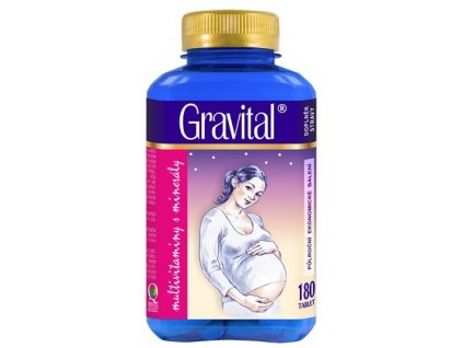 VitaHarmony Gravital multivitamin 180 tablet