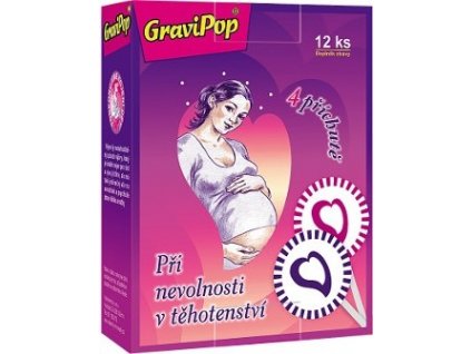 VitaHarmony Gravipop lízátka 12 ks