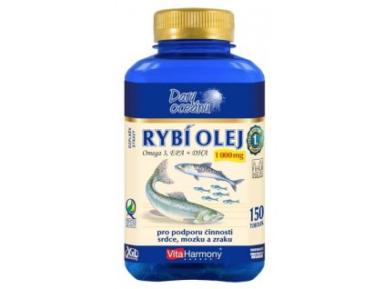 VitaHarmony Rybí olej (1000 mg) 150 tablet